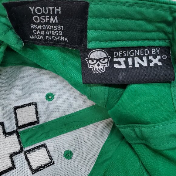 Jinx Youth Minecraft Creeper Hat - Picture 3 of 5